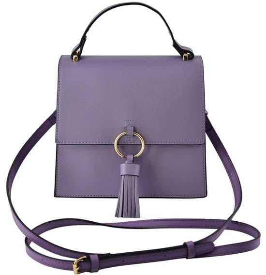 PB704 Fashion Ring Tassel Flap Crossbody Satchel Bag - MiMi Wholesale