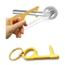 PK02 No-Contact Serrated Metal Safety Key Chain - MiMi Wholesale