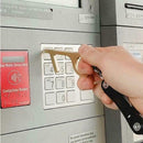 PK02 No-Contact Serrated Metal Safety Key Chain - MiMi Wholesale