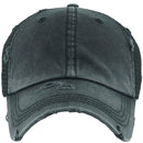 PONY002M Ponytail Distressed Mesh Cotton Cap - MiMi Wholesale