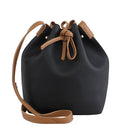 PPC5224 Two Tone Bucket Crossbody Bag - MiMi Wholesale
