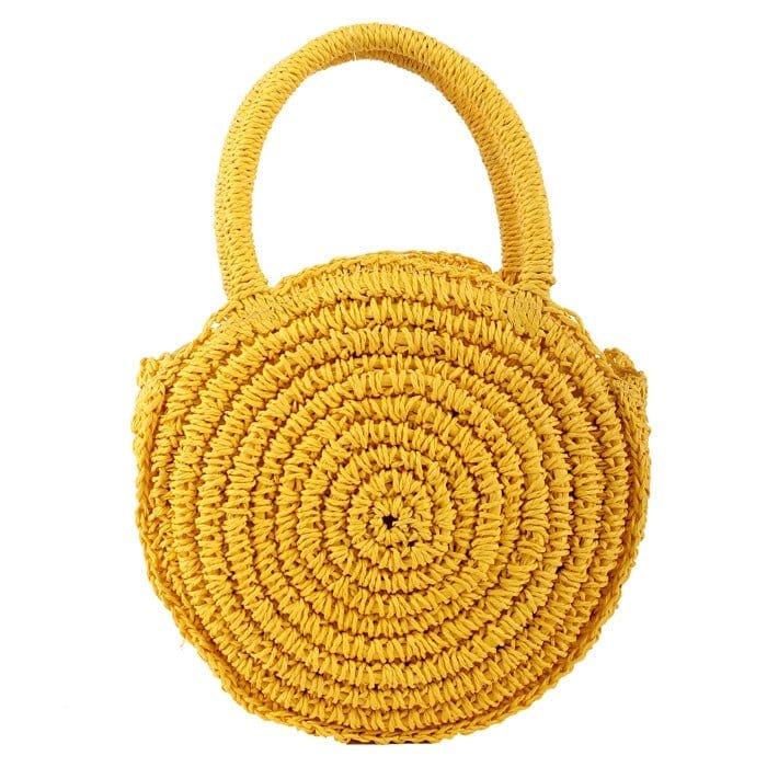 PPC6375 Mini Straw Handbag/Beach Bag - MiMi Wholesale