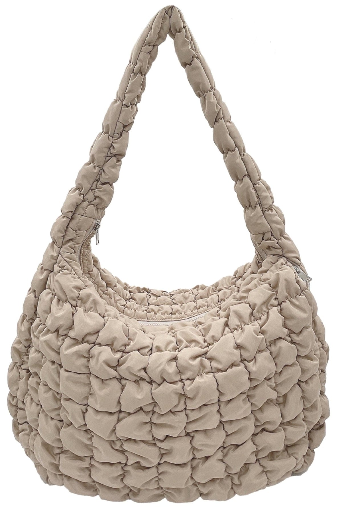 QBS320125 Cora Large Quilted Puffer Tote Bag