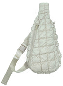 QBS410088 Brielle Quilted Sling Bag - MiMi Wholesale