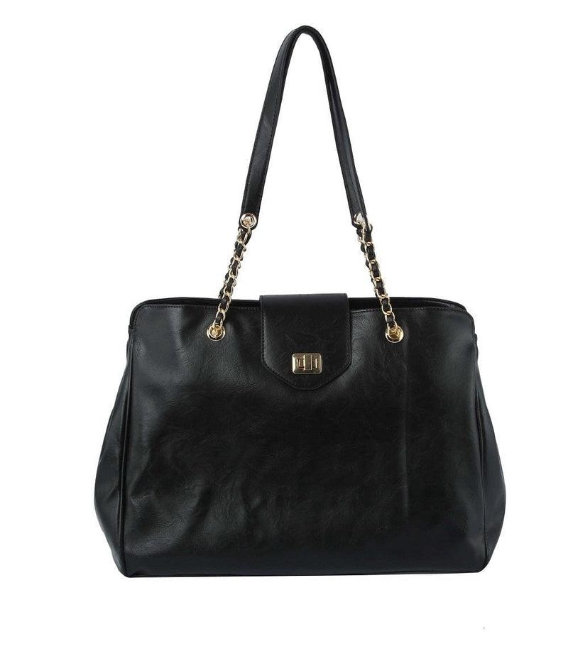 QF0036 Large Chain Handle Shoulder Bag/Travel Bag - MiMi Wholesale