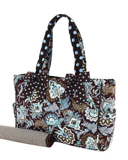 QF2703 Quilted Solid Diaper Bag - MiMi Wholesale