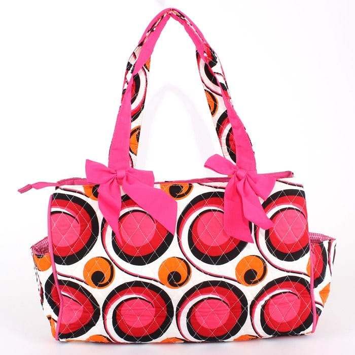 QGMD2703 Quilted Diaper Bag - MiMi Wholesale