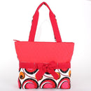 QGMD2721 Quilted 3PC Diaper Bag - MiMi Wholesale