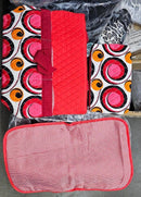 QGMD2721 Quilted 3PC Diaper Bag - MiMi Wholesale