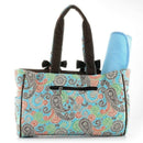 QNP2703 Quilted Paisley Diaper Bag - MiMi Wholesale