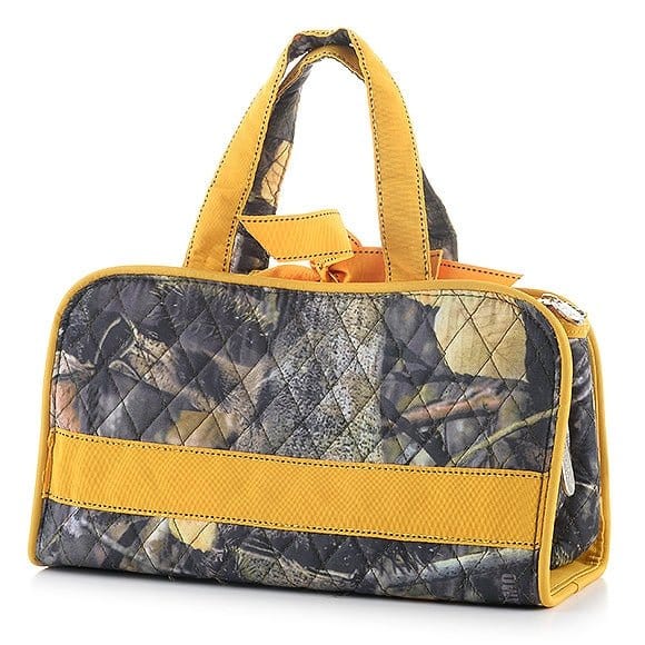 QRC2708 Quilted Camo 3PC Cosmetic Bag - MiMi Wholesale