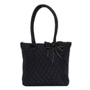 QS301 Quilted Solid Small Tote - MiMi Wholesale