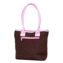 QS301 Quilted Solid Small Tote - MiMi Wholesale