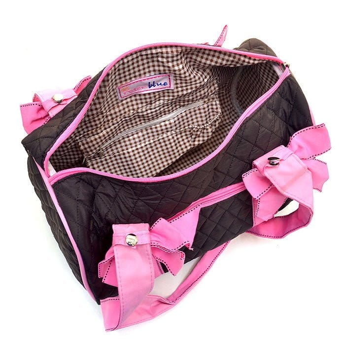 QS701 Quilted Solid Small Duffel Bag - MiMi Wholesale