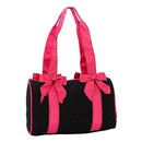 QS701 Quilted Solid Small Duffel Bag - MiMi Wholesale
