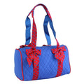 QS701 Quilted Solid Small Duffel Bag - MiMi Wholesale