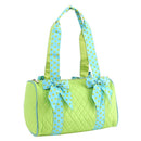 QS701 Quilted Solid Small Duffel Bag - MiMi Wholesale