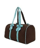 QSD2701 Quilted Solid Large Duffel Bag - MiMi Wholesale