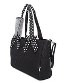 QSD2703 Quilted Solid Diaper Bag - MiMi Wholesale