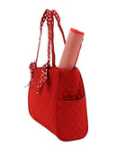 QSD2703 Quilted Solid Diaper Bag - MiMi Wholesale