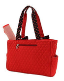QSD2703 Quilted Solid Diaper Bag - MiMi Wholesale