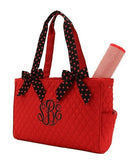 QSD2703 Quilted Solid Diaper Bag - MiMi Wholesale