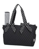 QSD2703 Quilted Solid Diaper Bag - MiMi Wholesale