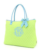 QSD2705 Quilted Solid Large Tote - MiMi Wholesale