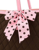 QSD2705 Quilted Solid Large Tote - MiMi Wholesale