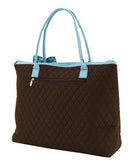 QSD2705 Quilted Solid Large Tote - MiMi Wholesale