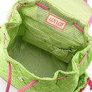 QSD2707 Quilted Solid Drawstring Backpack - MiMi Wholesale