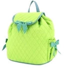 QSD2707 Quilted Solid Drawstring Backpack - MiMi Wholesale