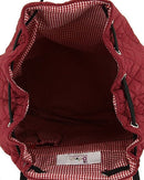 QSD2707 Quilted Solid Drawstring Backpack - MiMi Wholesale