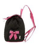 QSD2707 Quilted Solid Drawstring Backpack - MiMi Wholesale