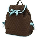 QSD2707 Quilted Solid Drawstring Backpack - MiMi Wholesale