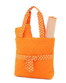 QSD2721 Quilted Solid 3PC Diaper Bag - MiMi Wholesale