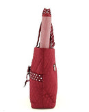 QSD2721 Quilted Solid 3PC Diaper Bag - MiMi Wholesale