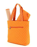 QSD2721 Quilted Solid 3PC Diaper Bag - MiMi Wholesale