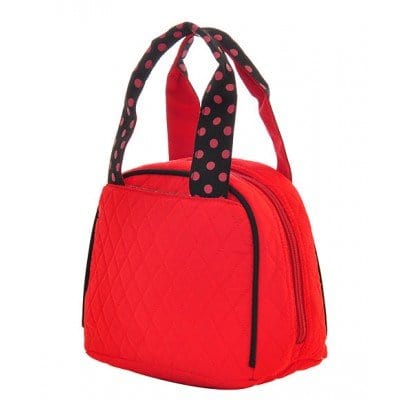QSD2755 Quilted Solid Lunch Bag - MiMi Wholesale