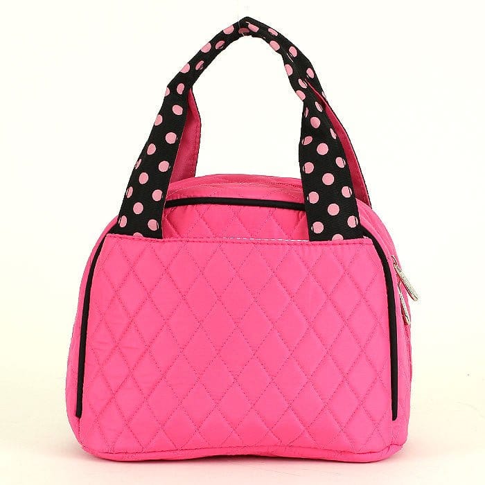 QSD2755 Quilted Solid Lunch Bag - MiMi Wholesale