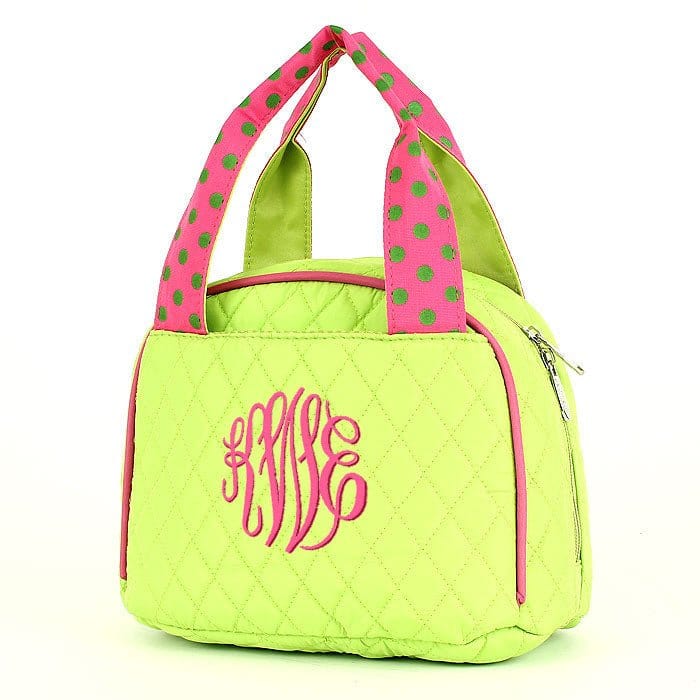 QSD2755 Quilted Solid Lunch Bag - MiMi Wholesale
