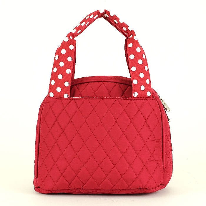 QSD2755 Quilted Solid Lunch Bag - MiMi Wholesale