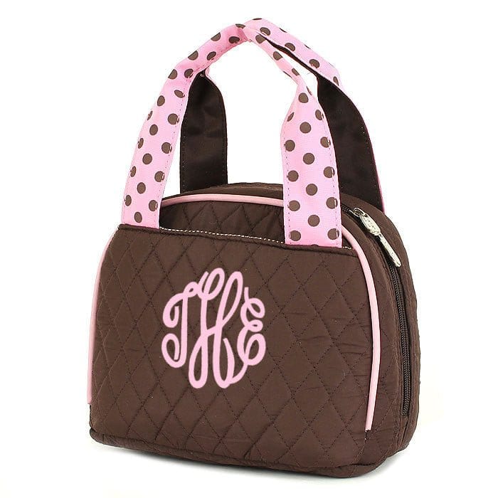 QSD2755 Quilted Solid Lunch Bag - MiMi Wholesale