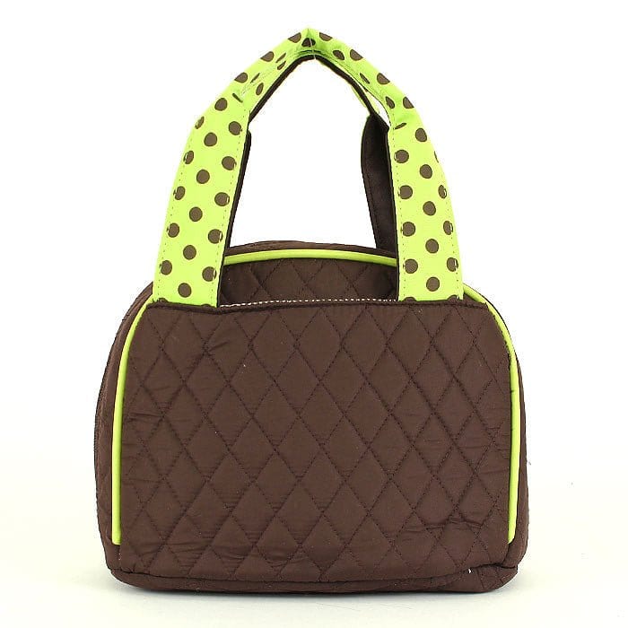 QSD2755 Quilted Solid Lunch Bag - MiMi Wholesale