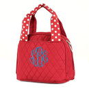 QSD2755 Quilted Solid Lunch Bag - MiMi Wholesale