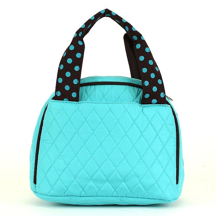 QSD2755 Quilted Solid Lunch Bag - MiMi Wholesale