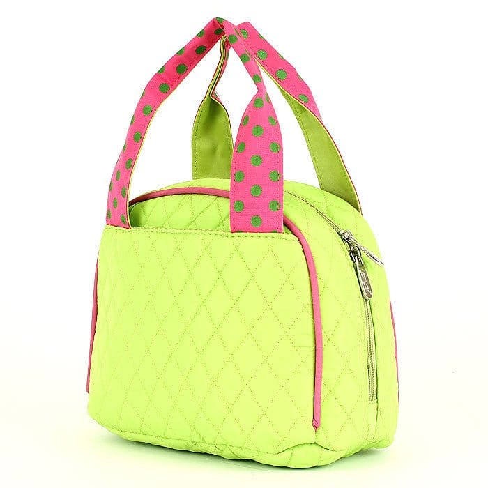 QSD2755 Quilted Solid Lunch Bag - MiMi Wholesale