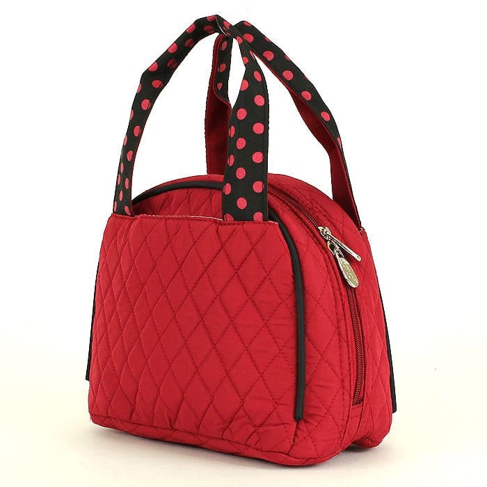 QSD2755 Quilted Solid Lunch Bag - MiMi Wholesale