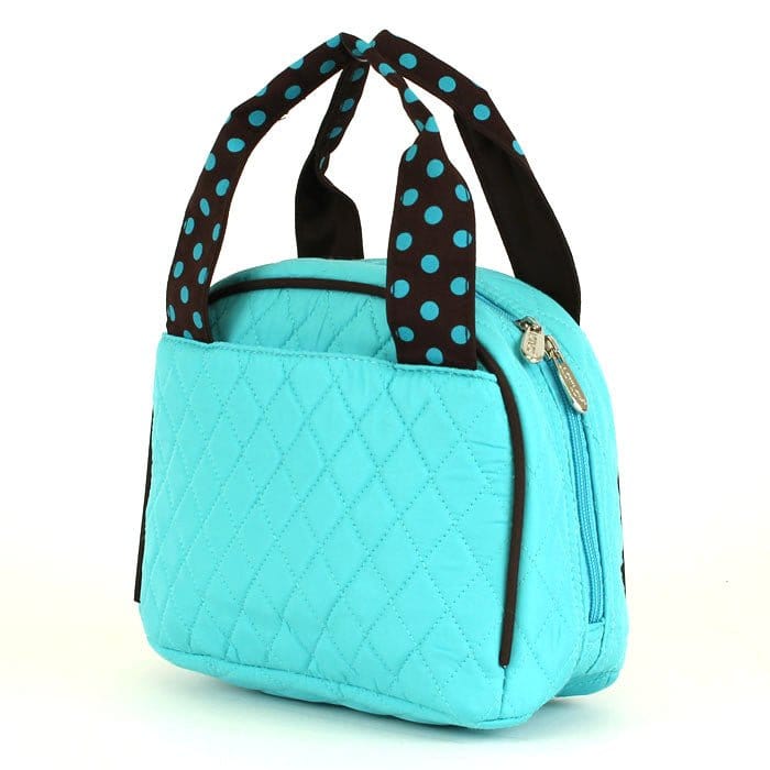 QSD2755 Quilted Solid Lunch Bag - MiMi Wholesale