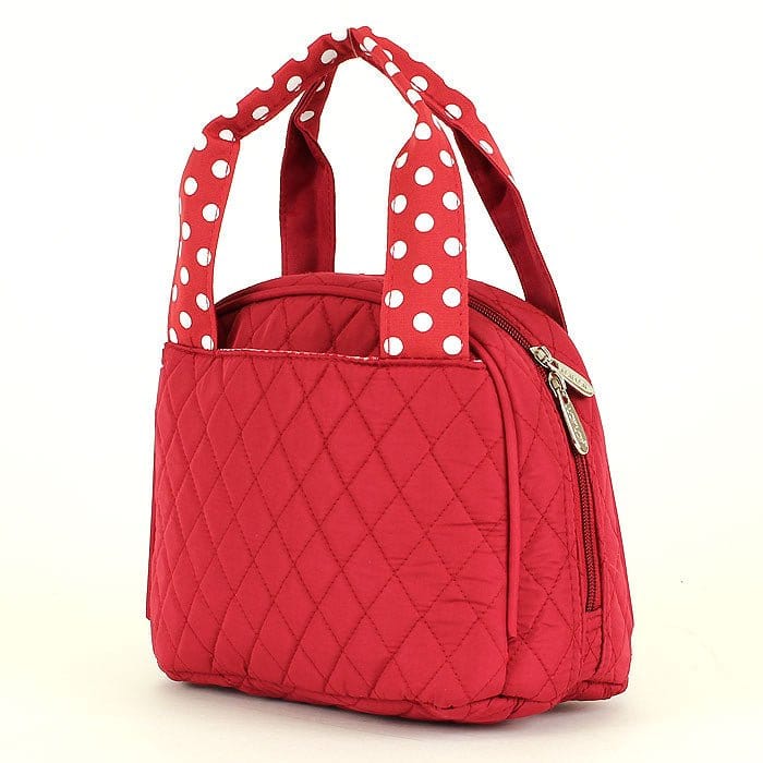 QSD2755 Quilted Solid Lunch Bag - MiMi Wholesale